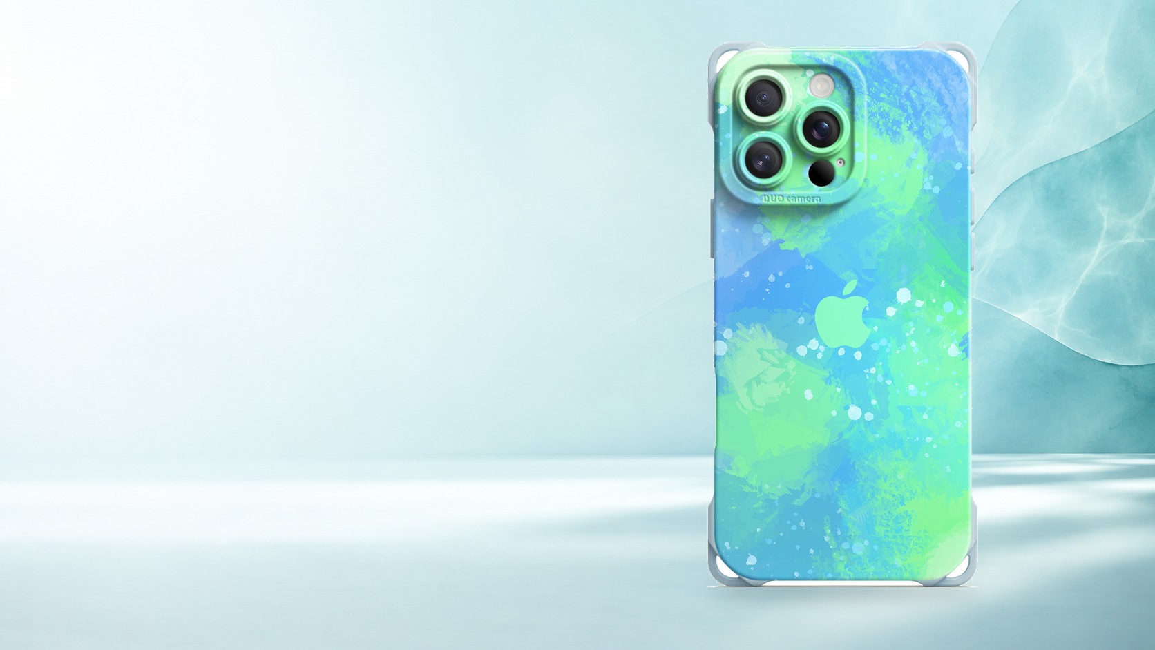 Original Fluorescent Jellyfish blue-green phone caseslider_item_1